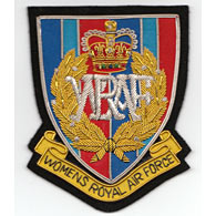 WRAF blazer badge